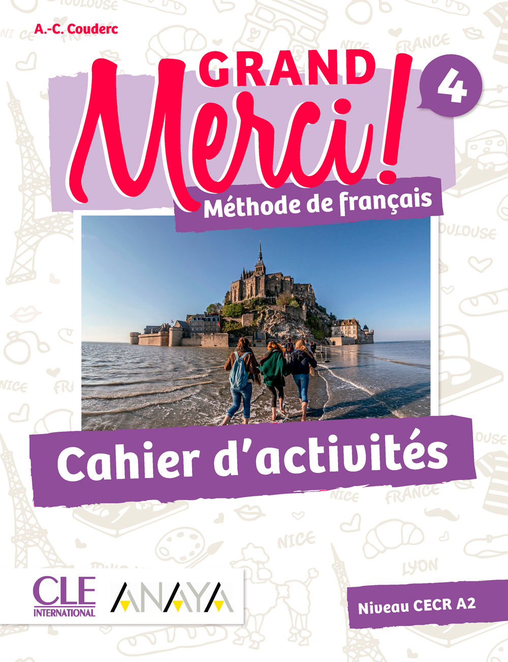 Couverture du livre Grand Merci! 4. Version numérique cahier d'exercices