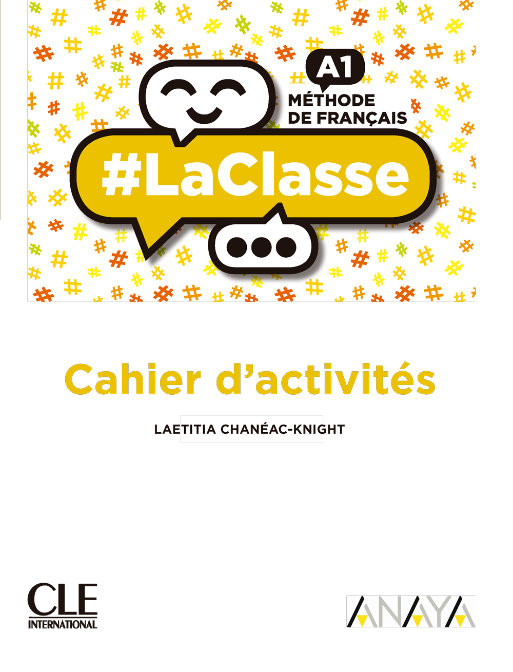 Couverture du livre #LaClasse A1. Version numérique cahier d'exercices