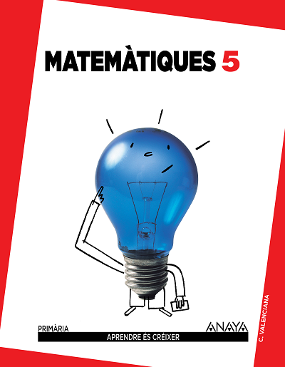Book cover Matemàtiques 5º Primària (Aprendre És Créixer) Valenciano