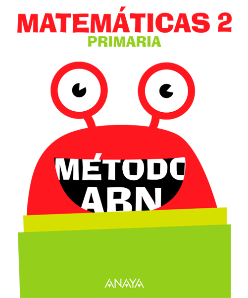 Book cover Matemáticas 2. Método ABN. Primaria. Anaya + Digital.