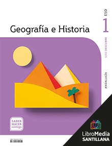 Book cover LM PLAT Alumno Geografía e Historia 1 ESO Saber Hacer Contigo Grazalema