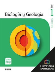 Book cover LM PLAT Alumno Biología y Geología Observa 1 ESO Saber Hacer Contigo