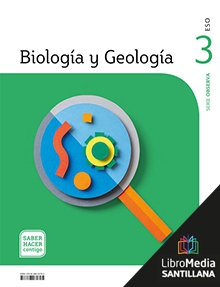 Book cover LM PLAT Alumno Biología y Geología Observa 3 ESO Saber Hacer Contigo