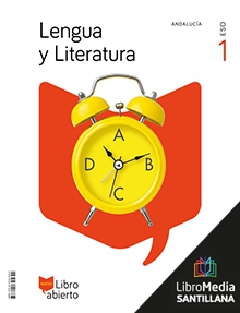 Book cover LM PLAT Alumno Lengua y Literatura Libro Abierto 1 ESO Saber Hacer Contigo Grazalema