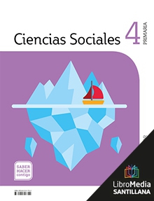 Book cover LM PLAT Alumno Ciencias Sociales 4 Primaria Saber Hacer Contigo Voramar