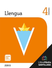 Book cover LM PLAT Alumne Llengua i Literatura 4 Primària Saber Fer Amb Tu Voramar