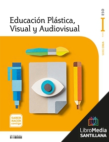 Book cover LDB PLAT Alumno Educación Plástica y Visual 1 ESO Saber Hacer Contigo