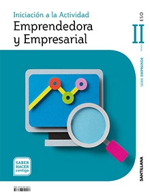 Book cover LDB PLAT Alumno Iniciación Actividad Emprendedora y Empresarial II ESO Saber Hacer Contigo