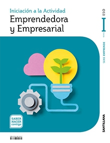 Book cover LDB PLAT Alumno Iniciación Actividad Emprendedora y Empresarial I ESO Saber Hacer Contigo