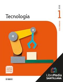 Book cover LM PLAT Alumno Tecnología 1 ESO Región de Murcia Saber Hacer Contigo