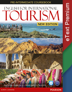 Book cover English for International Tourism Pre-Intermediate - Premium