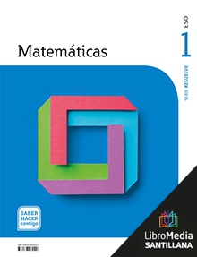 Book cover LM PLAT Alumno Matemáticas 1 ESO Saber Hacer Contigo