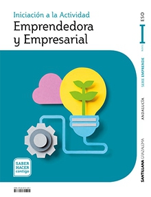 Book cover LDB PLAT Alumno Iniciación Actividad Emprendedora Empresarial II ESO Saber Hacer Contigo Grazalema