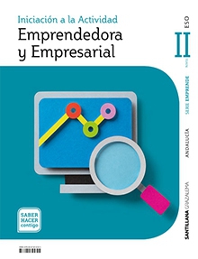 Book cover LDB PLAT Alumno Iniciación Actividad Emprendedora Empresarial I ESO Saber Hacer Contigo Grazalema