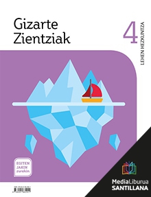 Book cover LM PLAT Ikaslea Gizarte Zientziak 4 Lehen Hezkuntza Egiten Jakin Zurekin Zubia