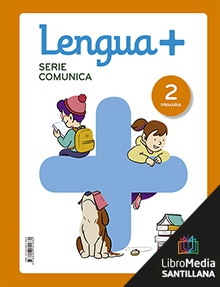 Book cover LM PLAT Alumno Lengua + Serie Comunica 2 2020 Primaria