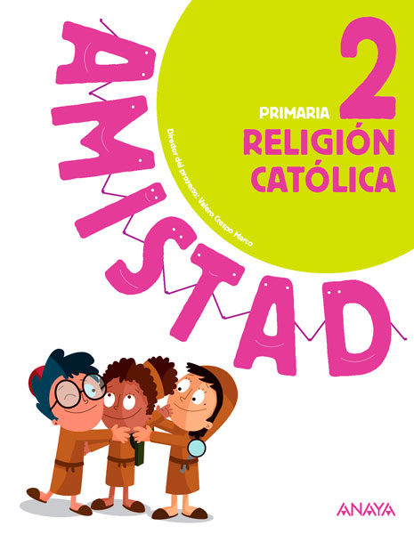 Book cover RELIGIÓN 2º PRIMARIA