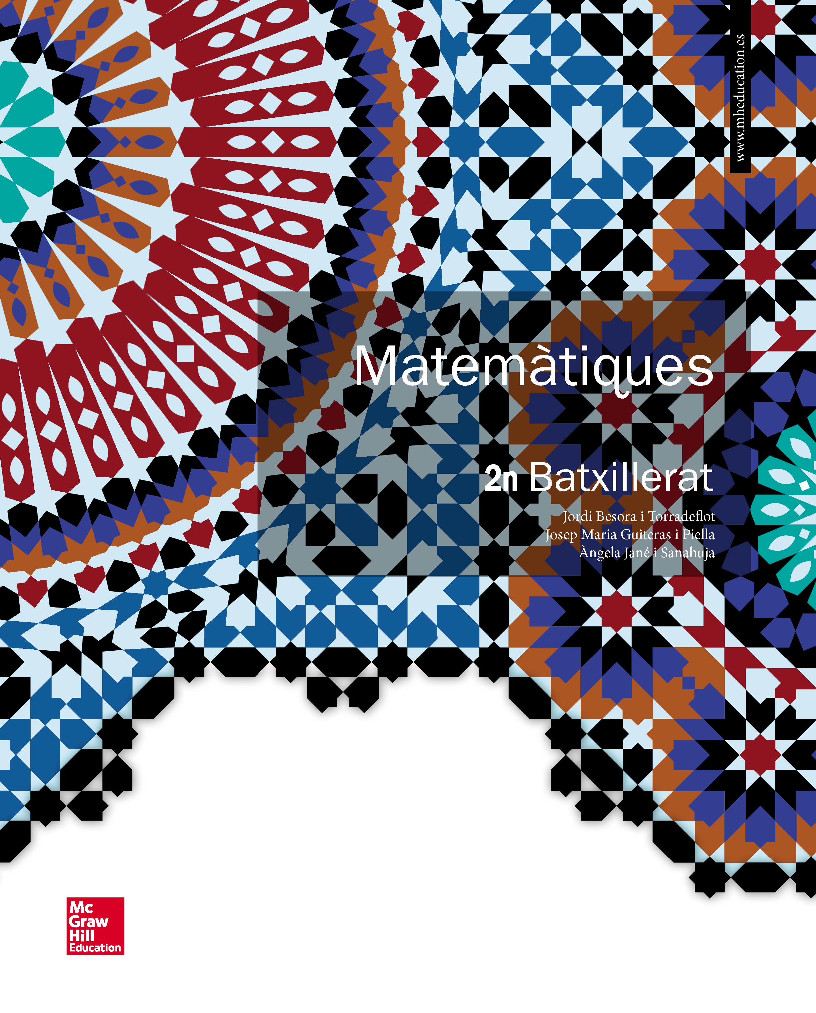Book cover Matematiques 2 Batx.
