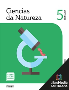 Book cover LM PLAT Alumno Ciencias Naturais Observa 5 Primaria Saber Facer Contigo Obradoiro