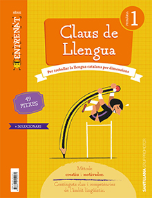 Book cover LDB PFA Cdrn. Llengua 1PRI Entrénate GP