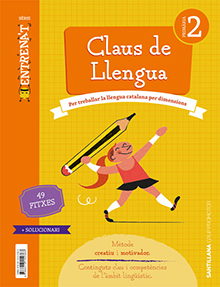 Book cover LDB PFA Cdrn. Llengua 2PRI Entrénate GP