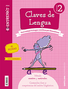 Book cover LDB PFA Cdrn. Lengua 2PRI Entrénate GP