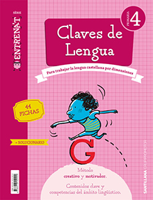 Book cover LDB PFA Cdrn. Lengua 4PRI Entrénate GP