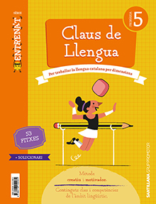 Book cover LDB PFA Cdrn. Llengua 5PRI Entrénate GP