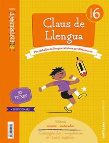 Book cover LDB PFA Cdrn. Llengua 6PRI Entrénate GP