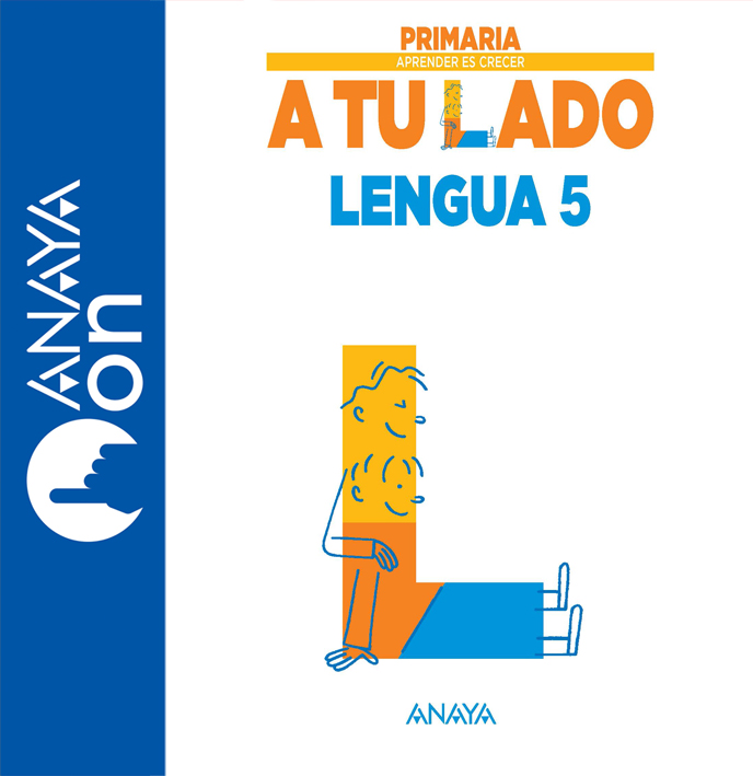 Book cover Lengua castellana 5 ATL ANAYA ON