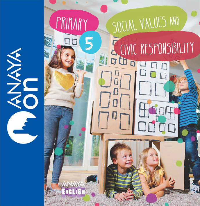 Book cover Social values and civic responsability 5 ANAYA ON