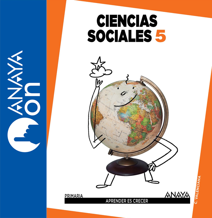 Book cover Ciencias Sociales 5 ANAYA ON