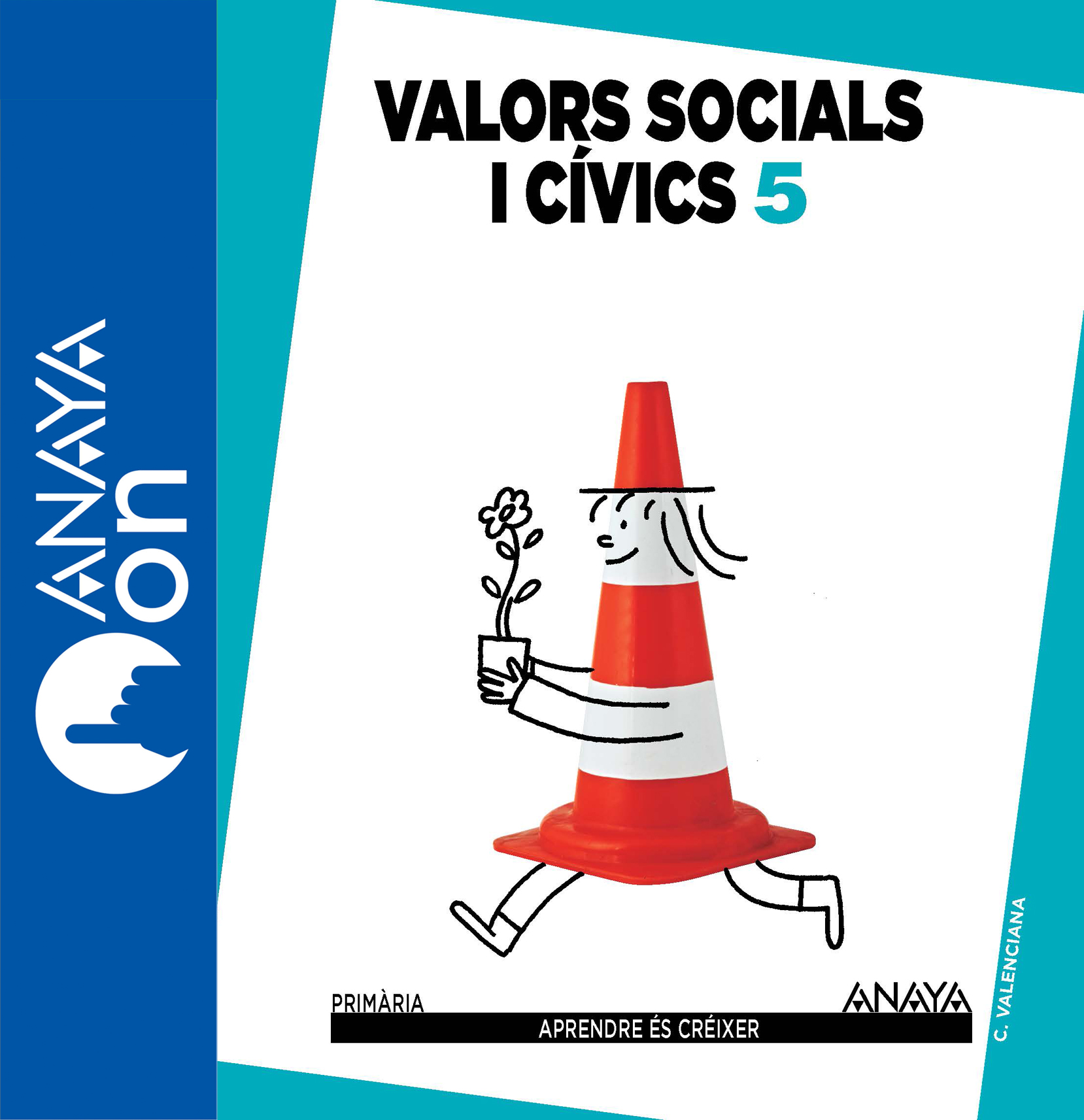 Book cover Valors Socials i Civics 5 Valenciano ANAYA ON