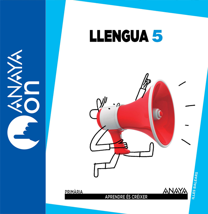 Book cover Llengua 5 Baleares ANAYA ON