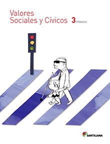 Book cover LDB Plat Alumno Valores Sociales y Cívicos 3 Primaria