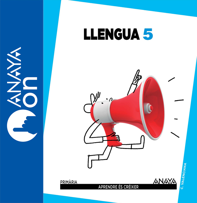 Book cover Llengua 5º ANAYA ON