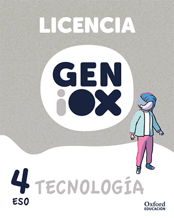 Portada del Libro Tecnología 4º ESO. Licencia GENiOX (Andalucía)