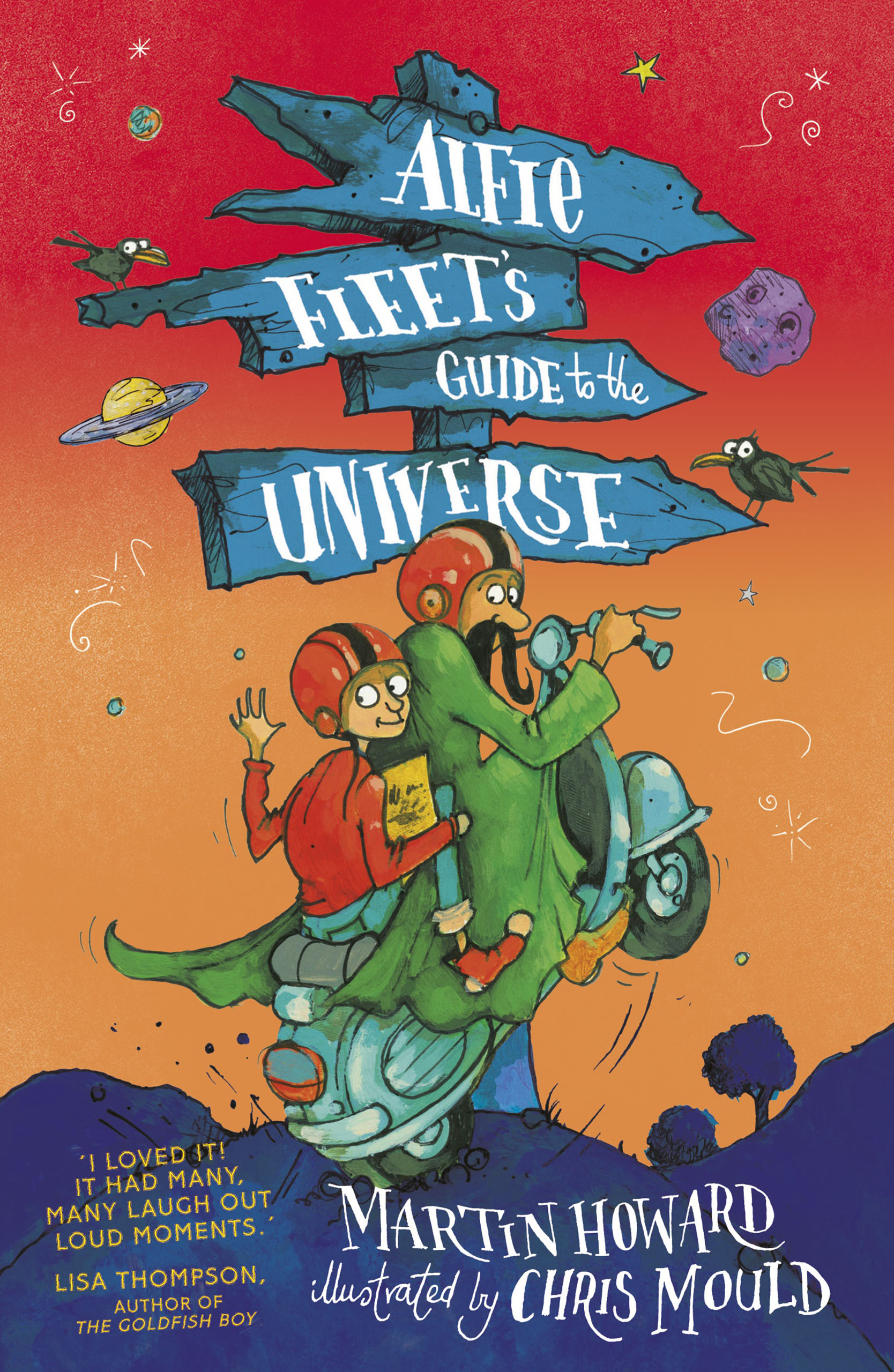 Book cover Alfie Fleet's Guide to the Universe