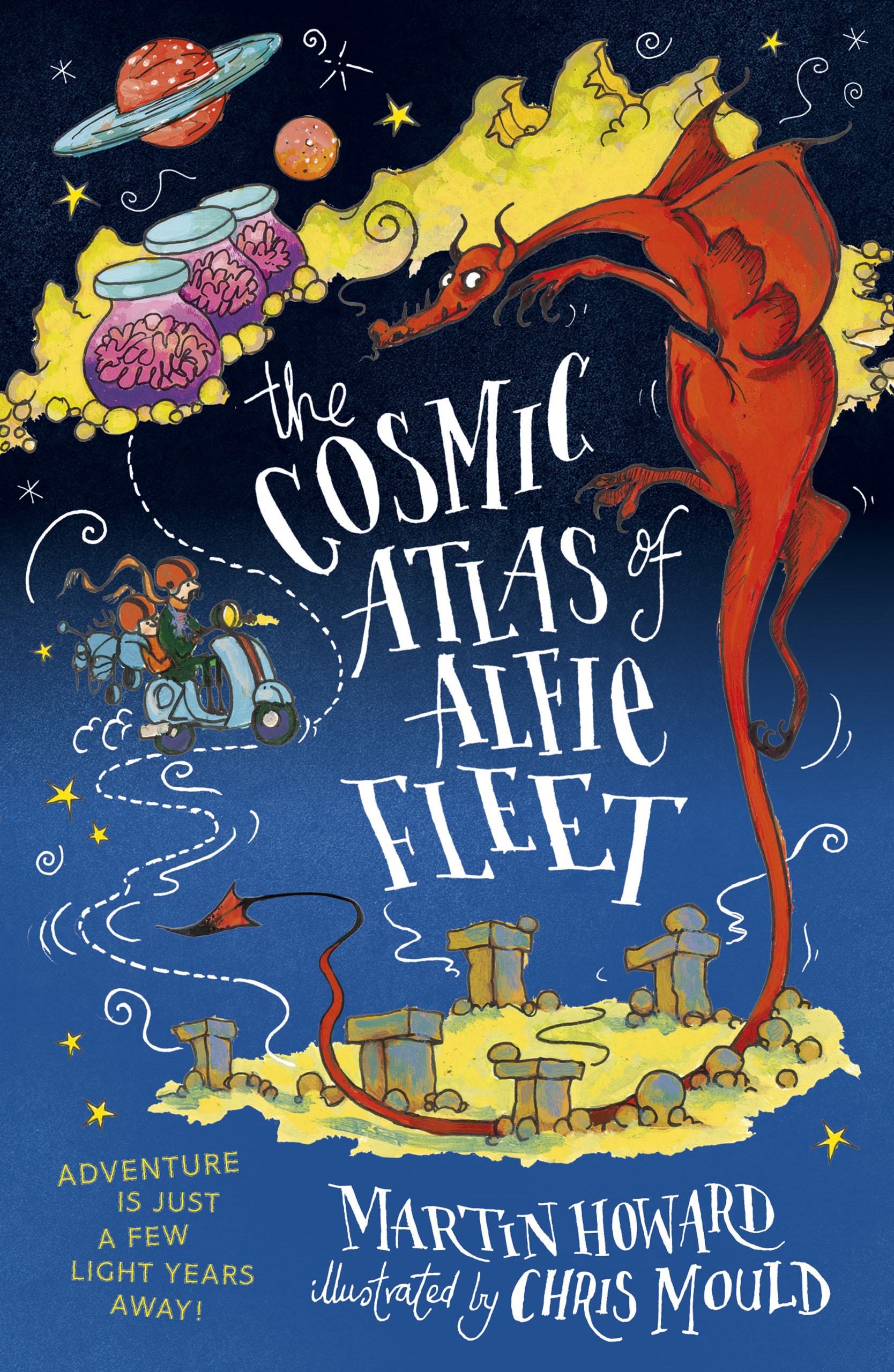 Book cover The Cosmic Atlas of Alfie Fleet