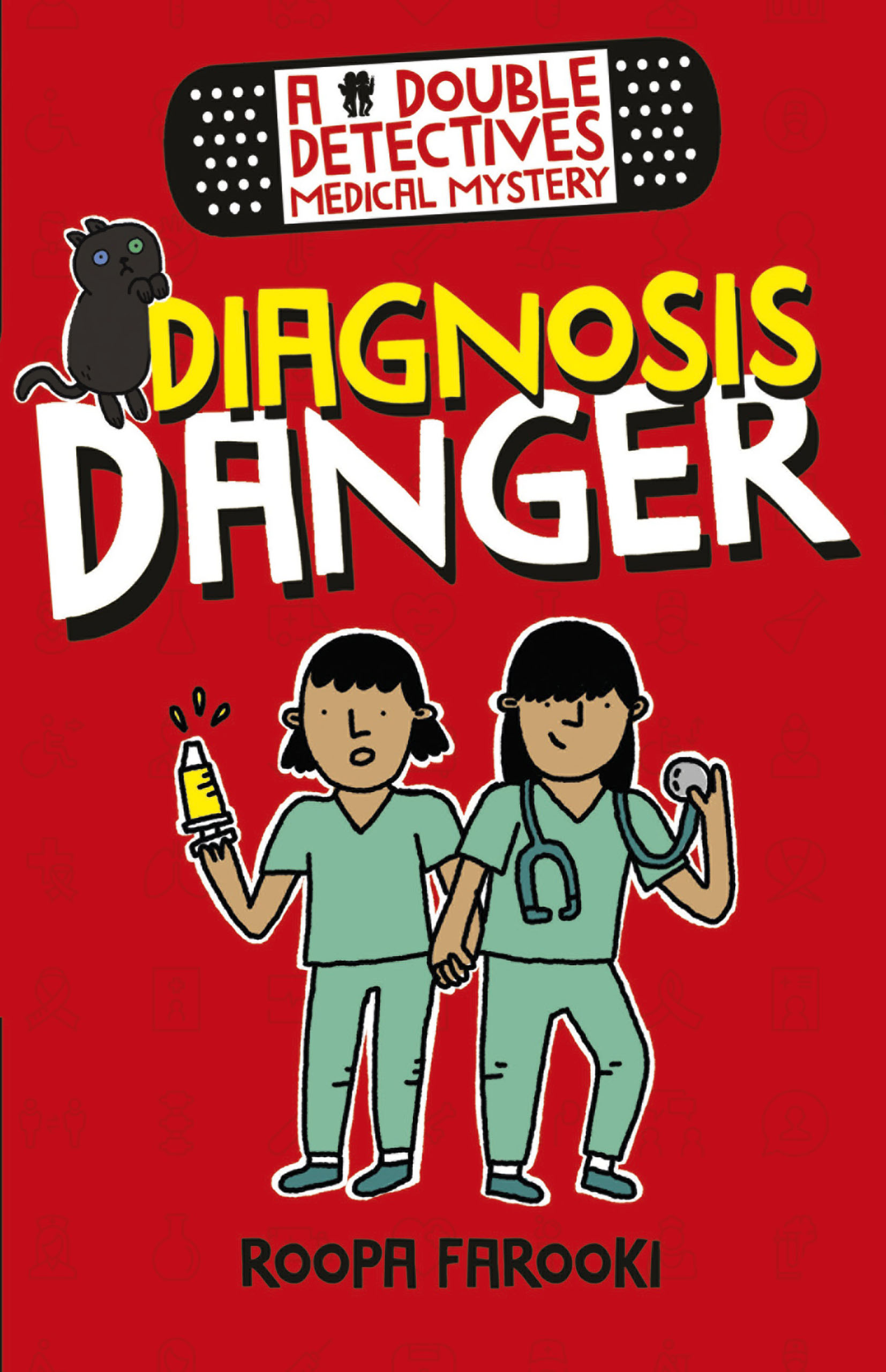 Book cover A Double Detectives Medical Mystery. Diagnosis danger