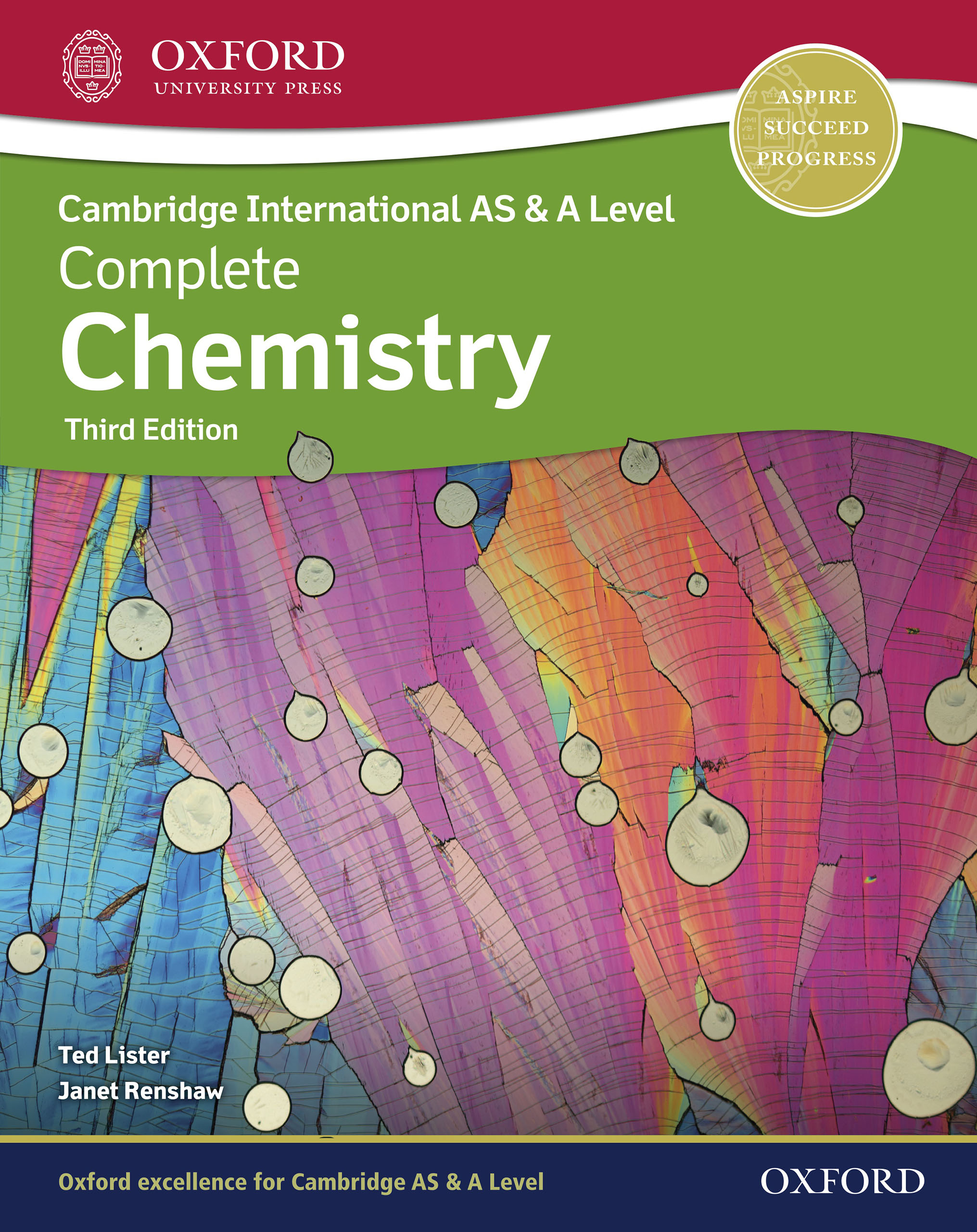 Book cover Complete international AS & A-Levels - Complete Chemistry. 3rd Ed