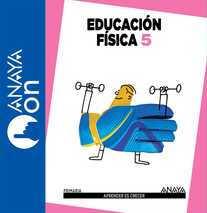 Book cover Educación Física 5º ANAYA ON