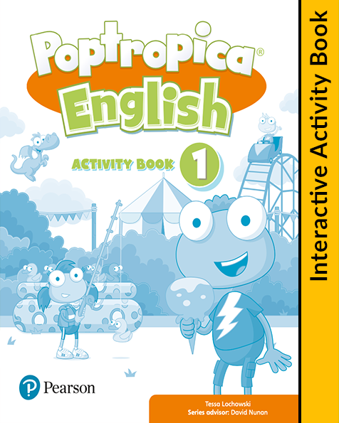 Book cover Poptropica English 1 Interactive Activity Book