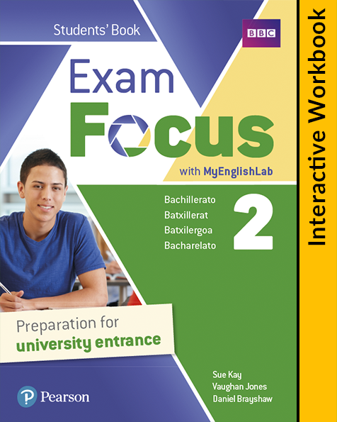 Book cover _Exam Focus 2 Interactive Workbook