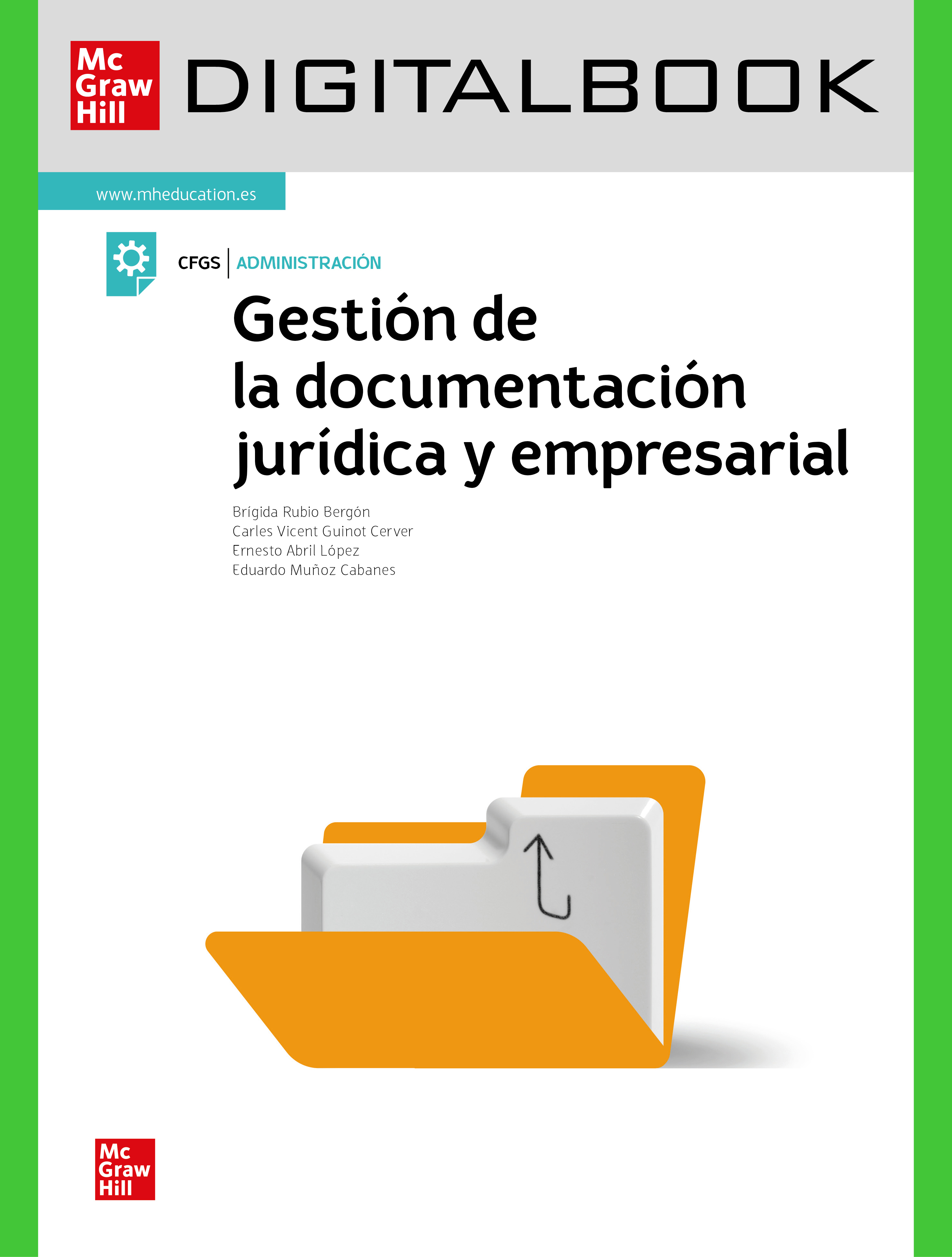 Book cover DIGITALBOOK Gestión de la documentación jurídica y empresarial