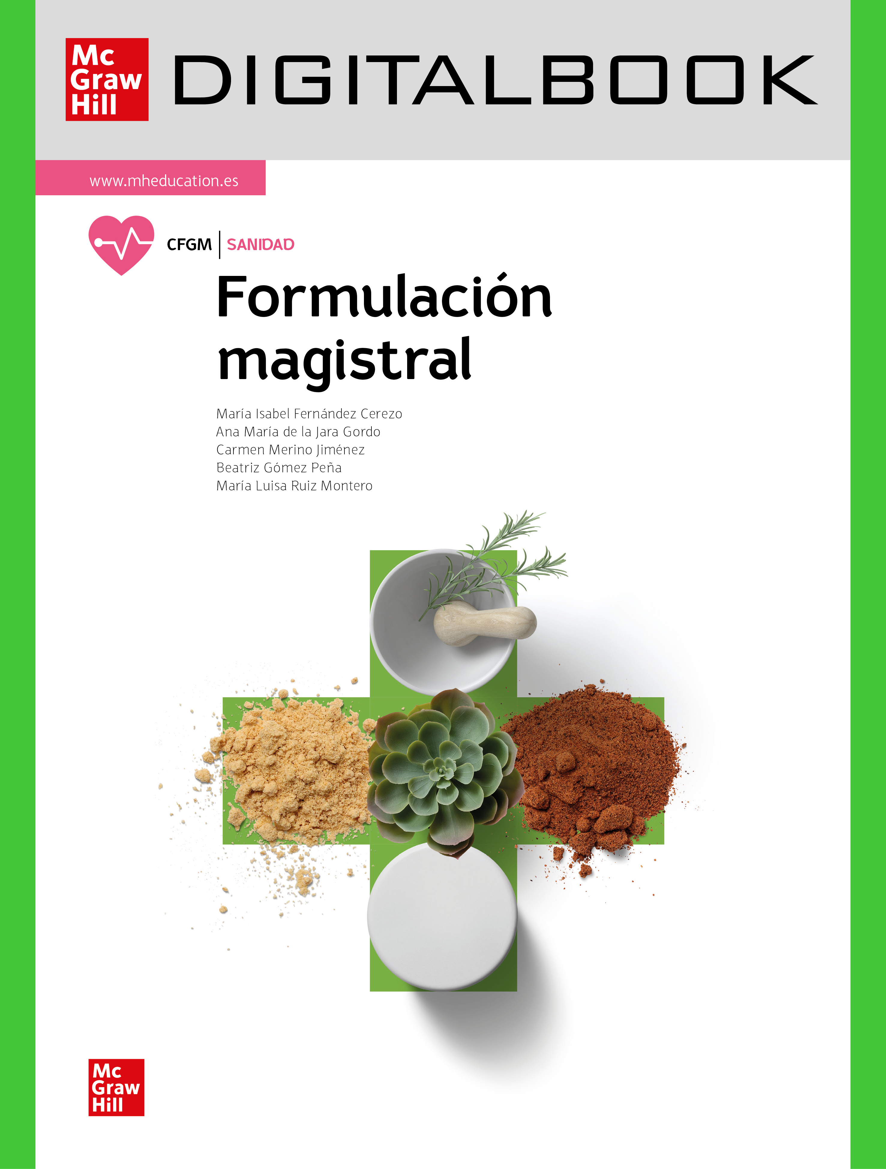 Book cover DIGITALBOOK Formulación magistral GM