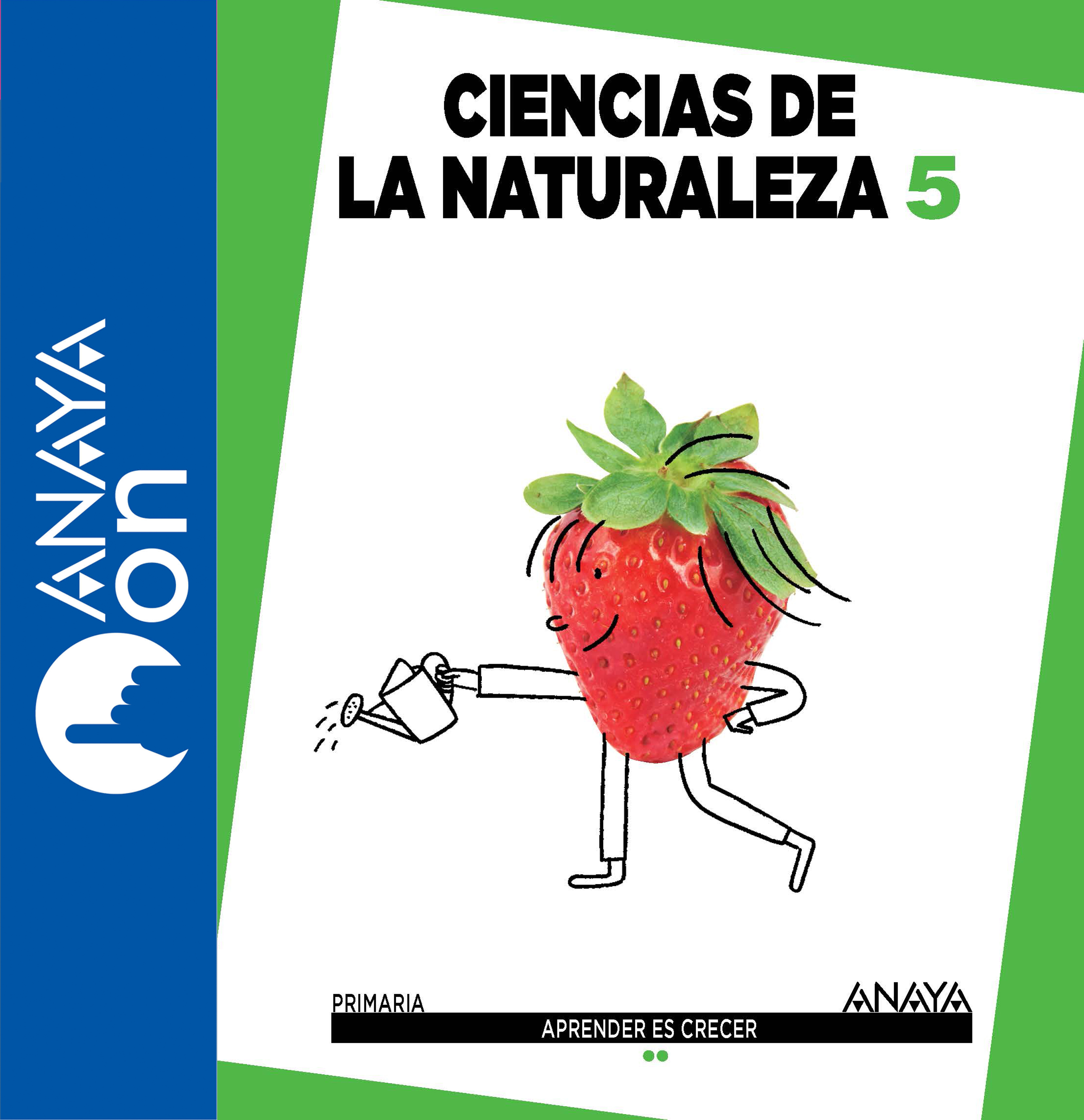 Book cover Ciencias Naturales 5º Castilla-La Mancha ANAYA ON