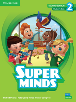 Book cover Super Minds 2ed L2 Student's Book Interactive version