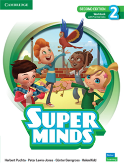 Book cover Super Minds 2ed L2 Digital Workbook Interactive version