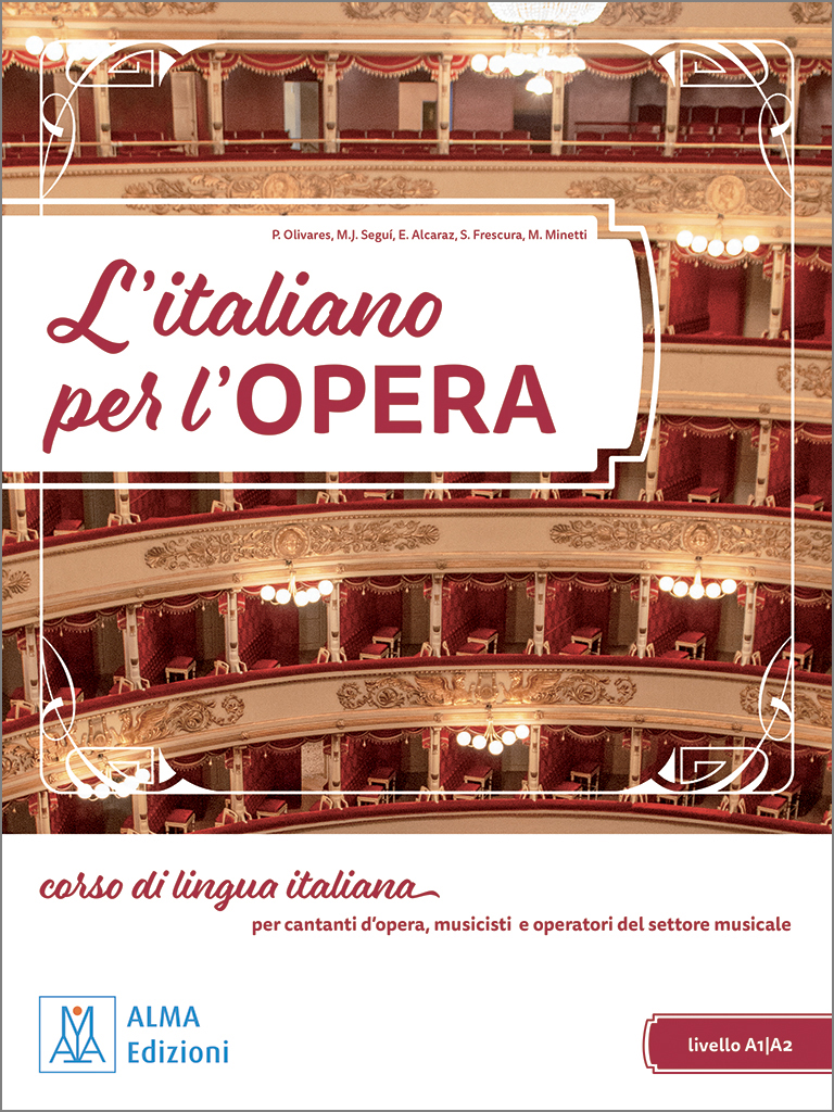 Book cover L'italiano per l'opera